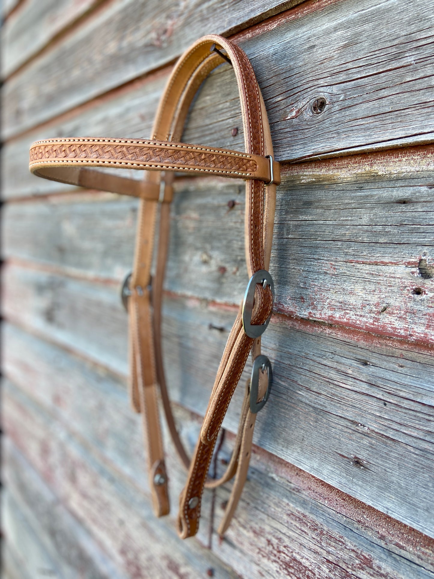 Browband headstalls with basic hardware