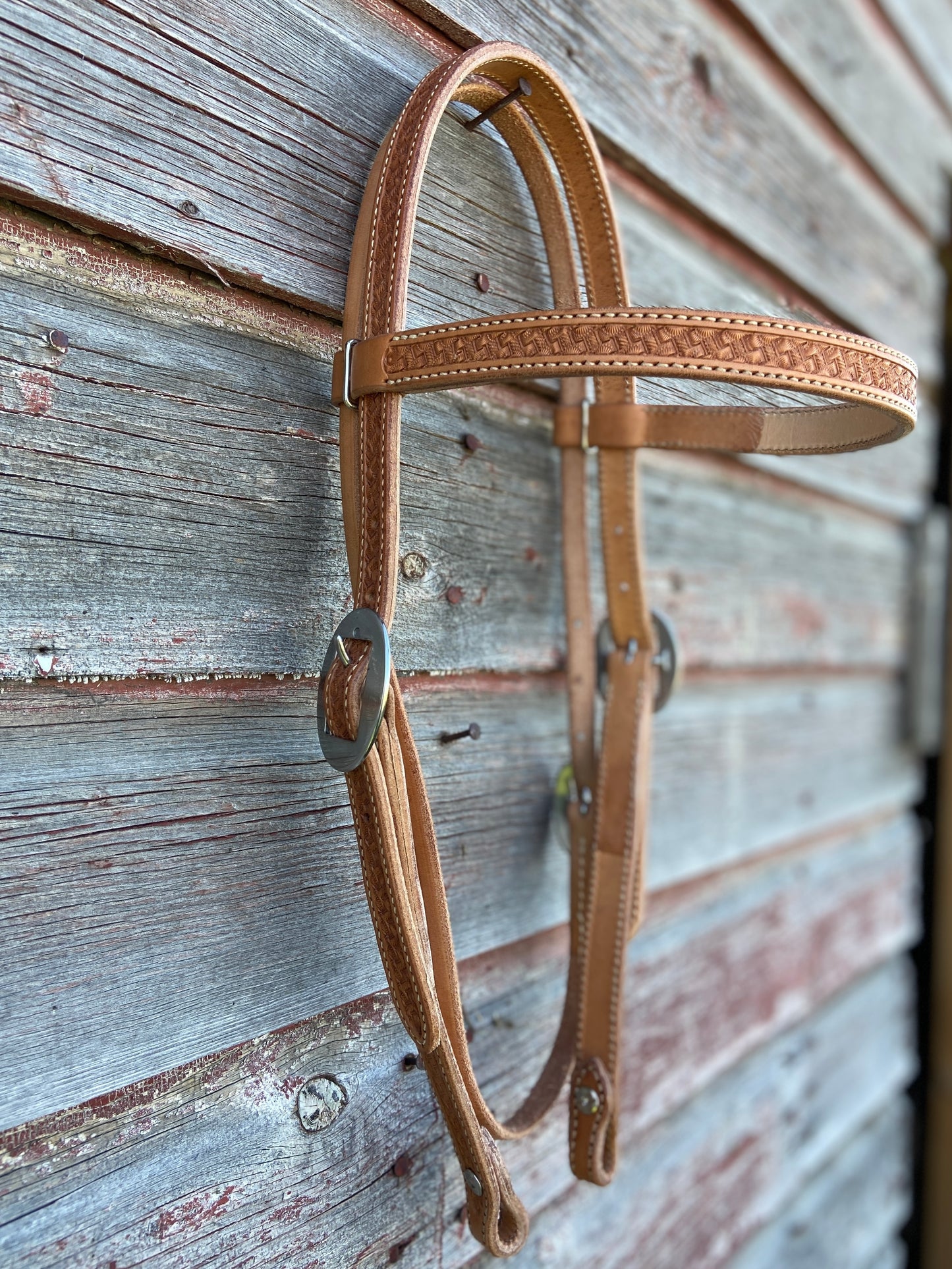 Browband headstalls with basic hardware